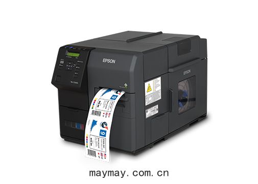 愛(ài)普(pǔ)生（EPSON） TM-C7520G彩(cǎi)色(sè)標(biāo)簽(qiān)打印(yìn)機 工業級噴(pēn)墨(mò)不(bù)幹膠(jiāo)打印機 條碼打印機 高清 TM-C7520G標配+原裝(zhuāng)回卷(juàn)器